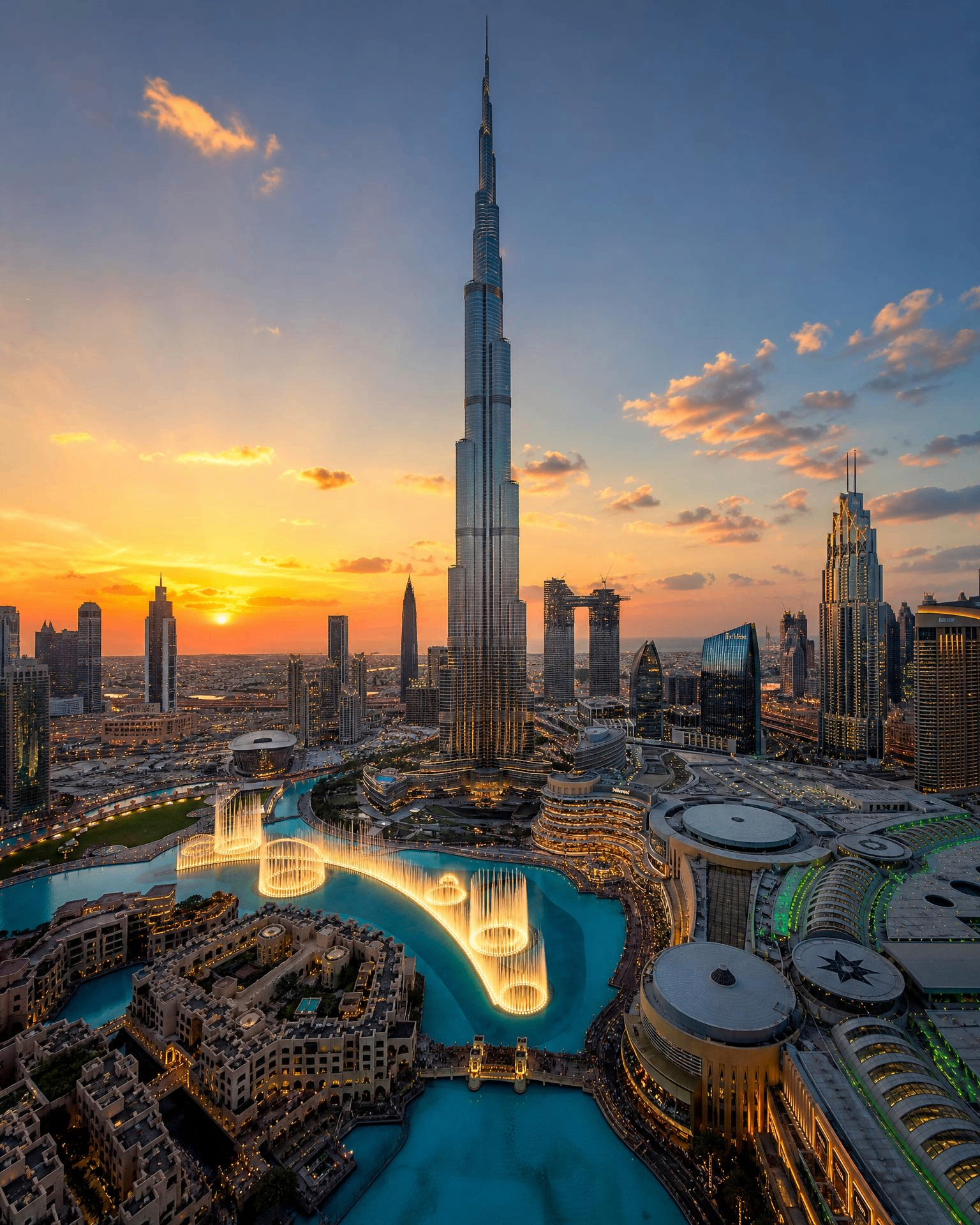 Investire a Dubai — skyline Downtown