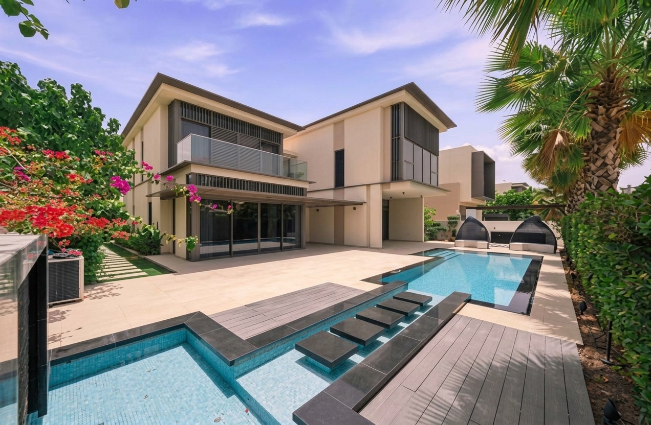 Villa - 4 - 5 for sale in Golf Place 1 - Golf Place - Dubai Hills Estate - Dubai